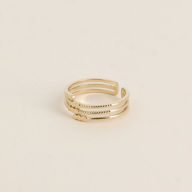 Ring - 4 grooved lines