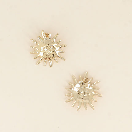 Moonéa stud earrings - sun