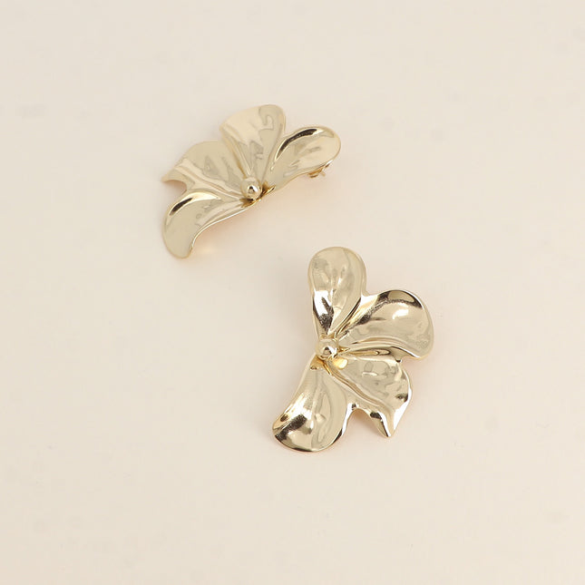 Boucles puces - fleur hibiscus