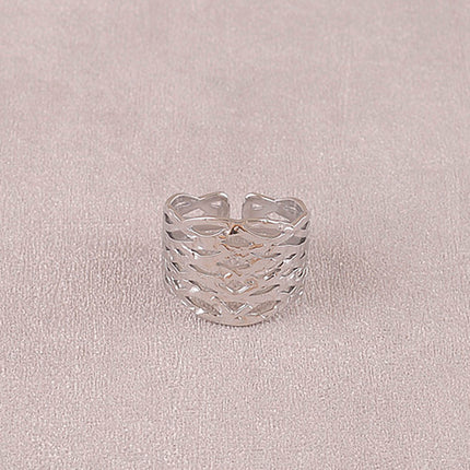 Kervallis ring - braided textured rings