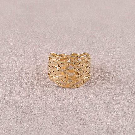 Kervallis ring - braided textured rings