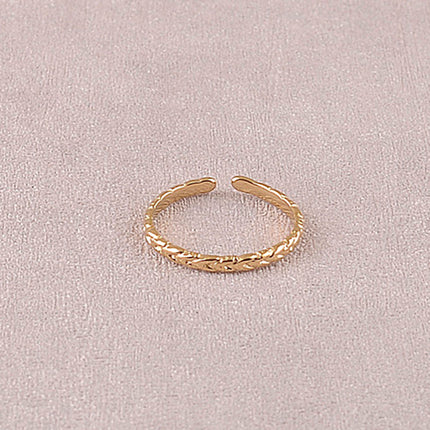 Rick ring - braided effect