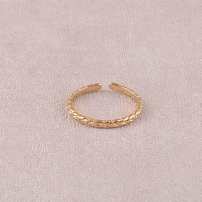 Rick ring - braided effect