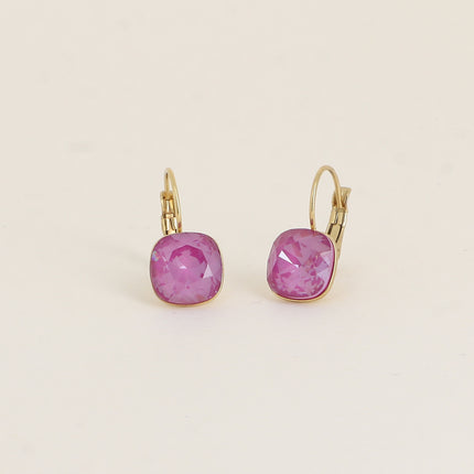 Boucles Béa - cristaux Swarovski® 4470 10mm