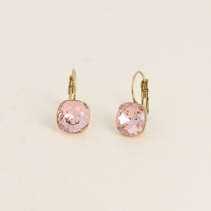 Boucles Béa - cristaux Swarovski® 4470 10mm