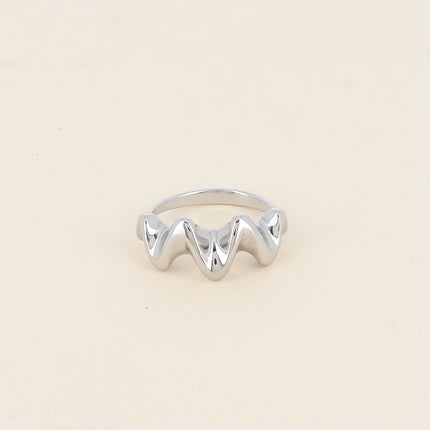 Désirval Ring - wavy shape