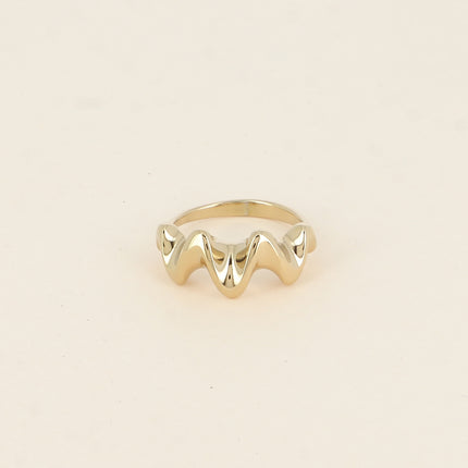 Désirval Ring - wavy shape