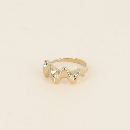 Désirval Ring - wavy shape