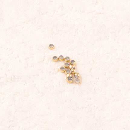 Lot de 100 perles à écraser ⌀ 1,5 mm