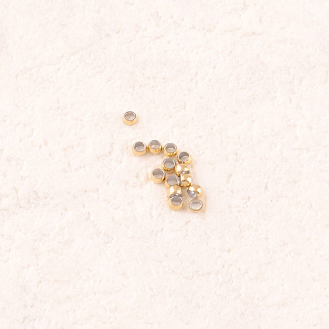 Lot de 100 perles à écraser ⌀ 1,5 mm