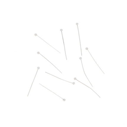 Lot de 20 tiges 22 mm avec tête boule 2 mm