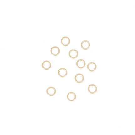 Lot de 50 anneaux ouverts 1 x 5 mm