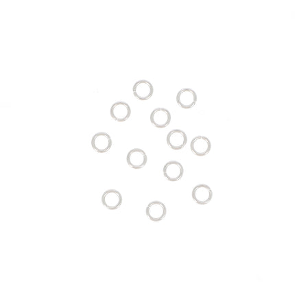 Lot de 50 anneaux ouverts 1 x 5 mm