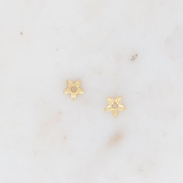 Lot de 3 Coupelles fleurs 8 mm