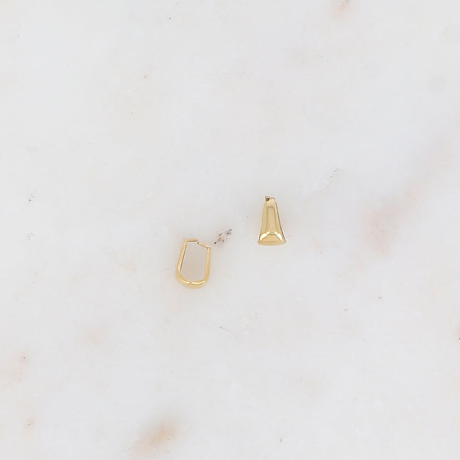 Lot de 10 Bélières 7 x 4 mm
