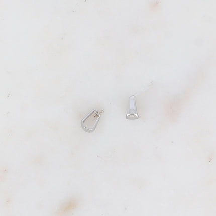 Lot de 10 Bélières 7 x 4 mm