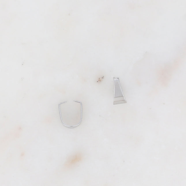 Lot de 10 Bélières 10 x 5 mm