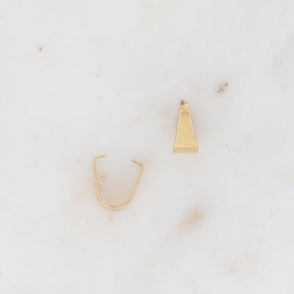 Lot de 10 Bélières 12 x 6 mm