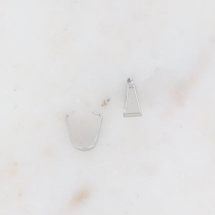 Lot de 10 Bélières 12 x 6 mm