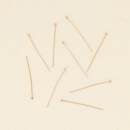 Lot de 100 tiges 40 mm avec tête boule 2 mm