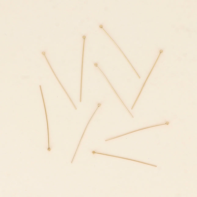Lot de 100 tiges 40 mm avec tête boule 2 mm