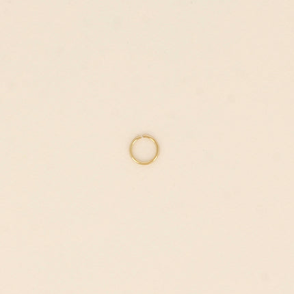 Lot de 100 anneaux rondes ouverts 1 x 10 mm