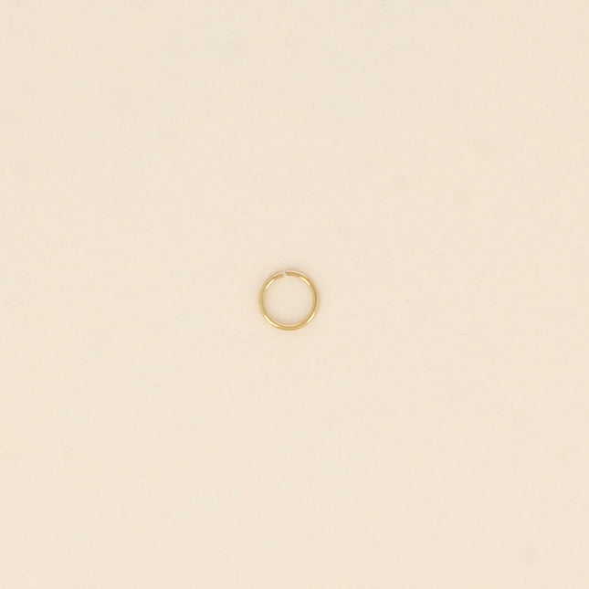 Lot de 100 anneaux rondes ouverts 1 x 10 mm