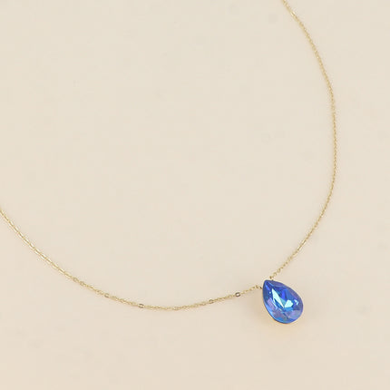 Collier Bertille - goutte et cristaux Swarovski®