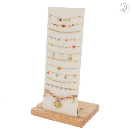 Kit de 24 (12+12) chevillères - doré orange - prix moyen de 5,80€/pc