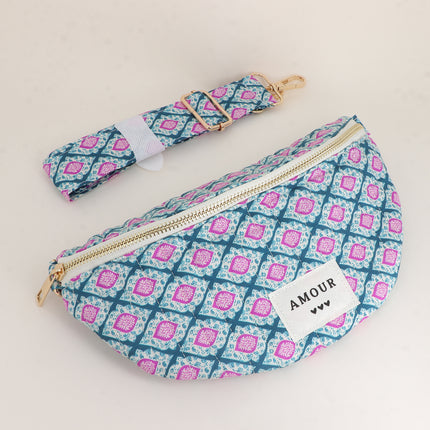 Sac banane - AMOUR, 3 coeurs