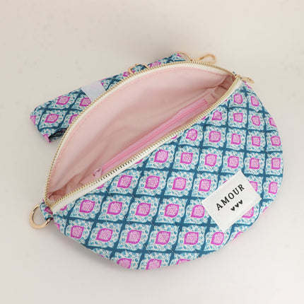 Sac banane - AMOUR, 3 coeurs