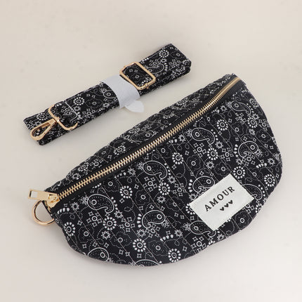 Sac banane - AMOUR, 3 coeurs