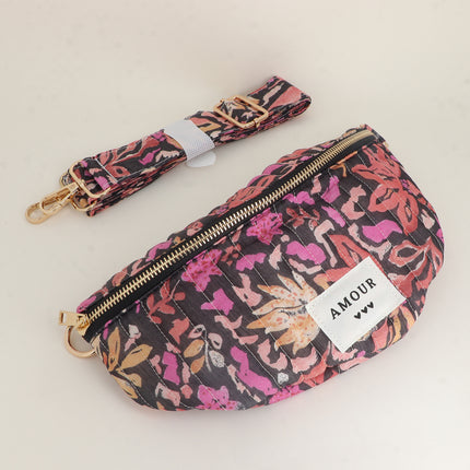 Sac banane - AMOUR, 3 coeurs