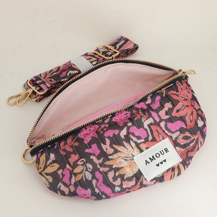 Sac banane - AMOUR, 3 coeurs