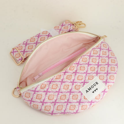 Sac banane - AMOUR, 3 coeurs