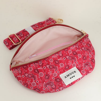 Sac banane - AMOUR, 3 coeurs