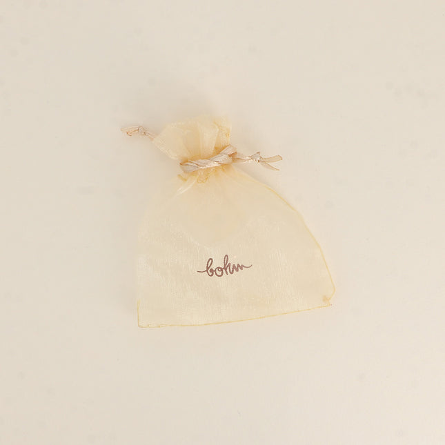 Pochon Bohm en organza beige Taille S