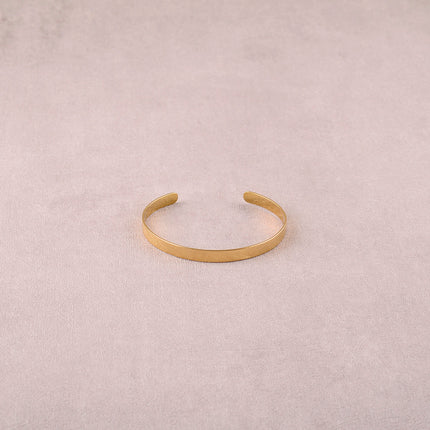 6mm brushed effect ring