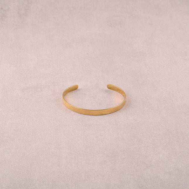 Jonc - anneau effet brossé 6mm