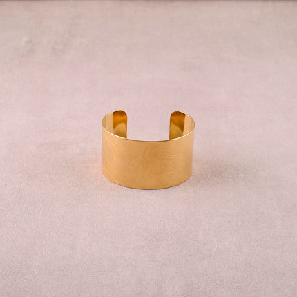 Cuff - brushed effect ring 35mm