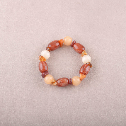 Bracelet élastique Orévia - perles en résine