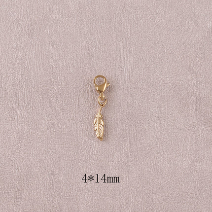 Charm - pendentif plume