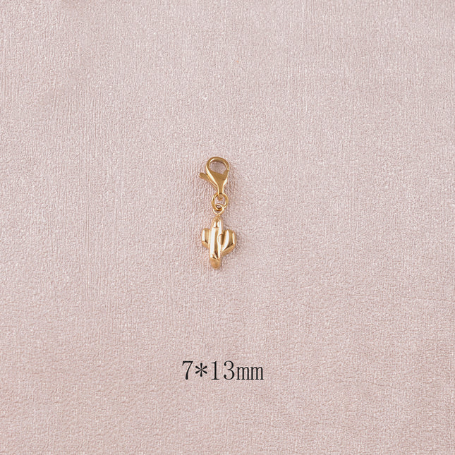 Charm - pendentif cactus