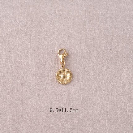 Charm - pendentif fleur