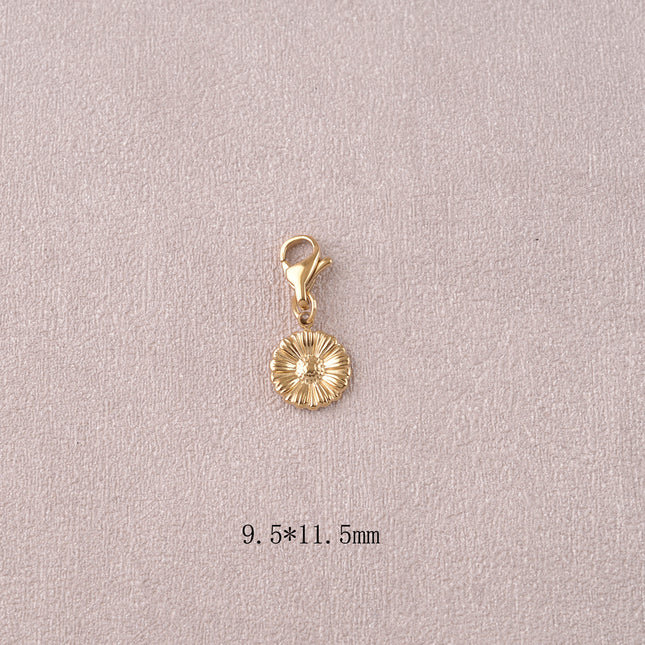 Charm - pendentif fleur