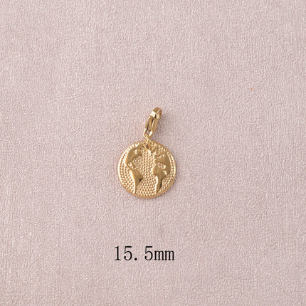 Charm - pendentif planète Terre