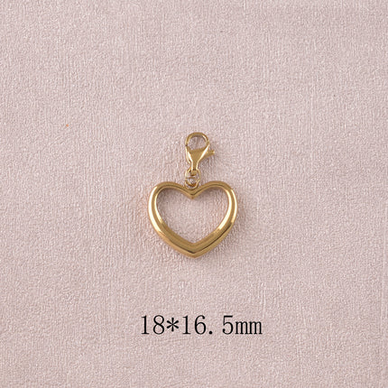 Charm - coeur ajouré