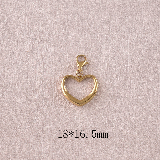 Charm - coeur ajouré