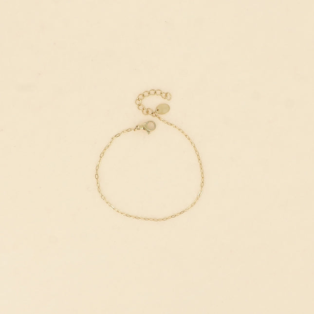 Bracelet - maille forçat 16+3CM