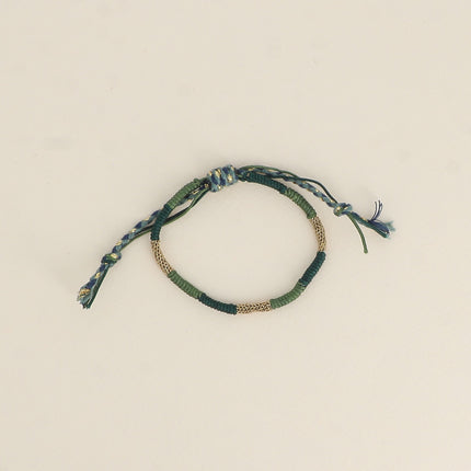 Bracelet - tissu, fermoir coulissant